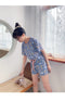 IMG 112 of Pajamas Women Summer Silk Short Sleeve Shorts Korean Student Cartoon Outdoor Loungewear Two-Piece Sets Sleepwear