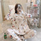 Thin Pregnant Woman Pajamas Women Loungewear Sleepwear