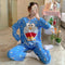 Pajamas Women Sleeve Length Pants Korean Cartoon Loose Plus Size Adorable Two-Piece Sets Loungewear Sleepwear