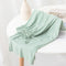 Summer Ice Silk Wide Leg Pants Women High Waist Slim Look All-Matching Candy Colors Casual Pants