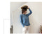 IMG 122 of Thin Sweater Women Undershirt Korean Loose Popular Solid Colored Tops Outerwear