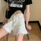 IMG 117 of Denim Shorts Women Summer Thin Ripped High Waist A-Line Hot Pants Loose Slim Look ins Shorts