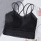 Img 8 - Lace Bare Back Bralette Bra Sexy Flattering No Metal Wire Breathable Cozy Thin Teenage Girl