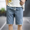 Summer Men Casual Shorts Straight Pants Sporty Cargo Mid-Length Beach Shorts