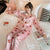 Img 4 - Korean Sweet Look Casual V-Neck Replica Long Sleeved Pajamas Women Sets Loungewear