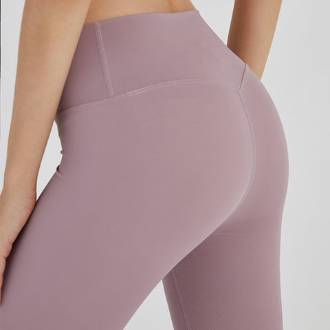 Hip Flattering Fitted Yoga Pants luluFabric Women Jogging Hip-Flattering Activewear