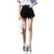 Img 5 - Denim Shorts Women High Waist Loose Slim Look Wide Leg Niche Burr Ripped Summer Hot Pants Korean