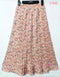 Img 21 - Europe Pleated Floral Skirt Chiffon Summer Skirt
