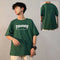 Img 15 - Summer Men Korean Popular Loose Casual Round-Neck Tops Solid Colored Short Sleeve T-Shirt