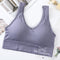 U-Neck Sporty Bare Back Women Flattering Yoga Tank Top Innerwear No Metal Wire Matching Activewear