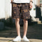 Cotton Blend Shorts Men Pants Summer Sporty knee length Beach Flaxen Jodhpurs Shorts