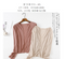 Vintage Hong Kong Folded Sunscreen Short Matching Cardigan Sweater Women Outerwear