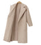 IMG 112 of Europe Solid Colored Coat Mid-Length Wool Women Outerwear