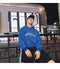 IMG 121 of Hooded Sweatshirt Loose Student Long Sleeved Hip-Hop Sporty Thin Outerwear