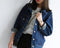 IMG 108 of Denim Women Korean bfStudent Loose Long Sleeved Jacket Tops Thin Short Outerwear