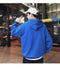 IMG 127 of Hooded Sweatshirt Loose Student Long Sleeved Hip-Hop Sporty Thin Outerwear