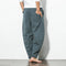 IMG 109 of Oriental Cotton Blend Harem Pants Loose Plus Size Wide-legged Beach Pants