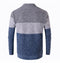 IMG 105 of Tops Handsome Cardigan Knitted Jacket Sweater No Collar Outerwear