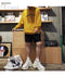 IMG 108 of Hooded Sweatshirt Loose Student Long Sleeved Hip-Hop Sporty Thin Outerwear