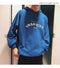 IMG 131 of Hooded Sweatshirt Loose Student Long Sleeved Hip-Hop Sporty Thin Outerwear