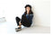 IMG 105 of Harajuku BFDenim Jacket Korean Mid-Length Plus Size Slim Look Long Sleeved Denim Women Outerwear