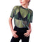 IMG 111 of Popular Europe Laser Mesh Short Sleeve T-Shirt Casual Sexy Translucent Tops Women T-Shirt