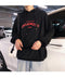 IMG 117 of Hooded Sweatshirt Loose Student Long Sleeved Hip-Hop Sporty Thin Outerwear